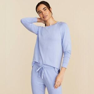 Lou & Grey Signaturesoft Sweatshirt Peri Cloud Size Small